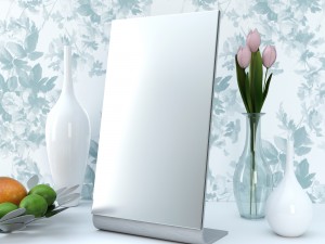 3d small table mirror 3D 模型