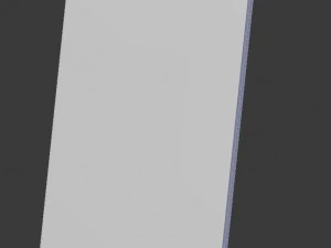 3d small table mirror 3D Model