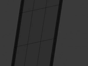 3d small table mirror 3D Model