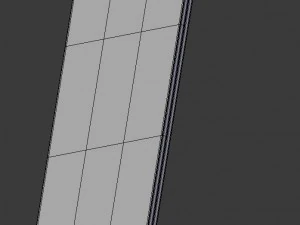 3d small table mirror 3D Model