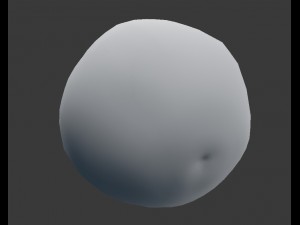 realistic orange 3D Model