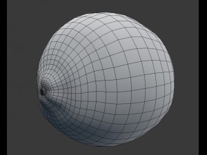 realistic orange 3D Model