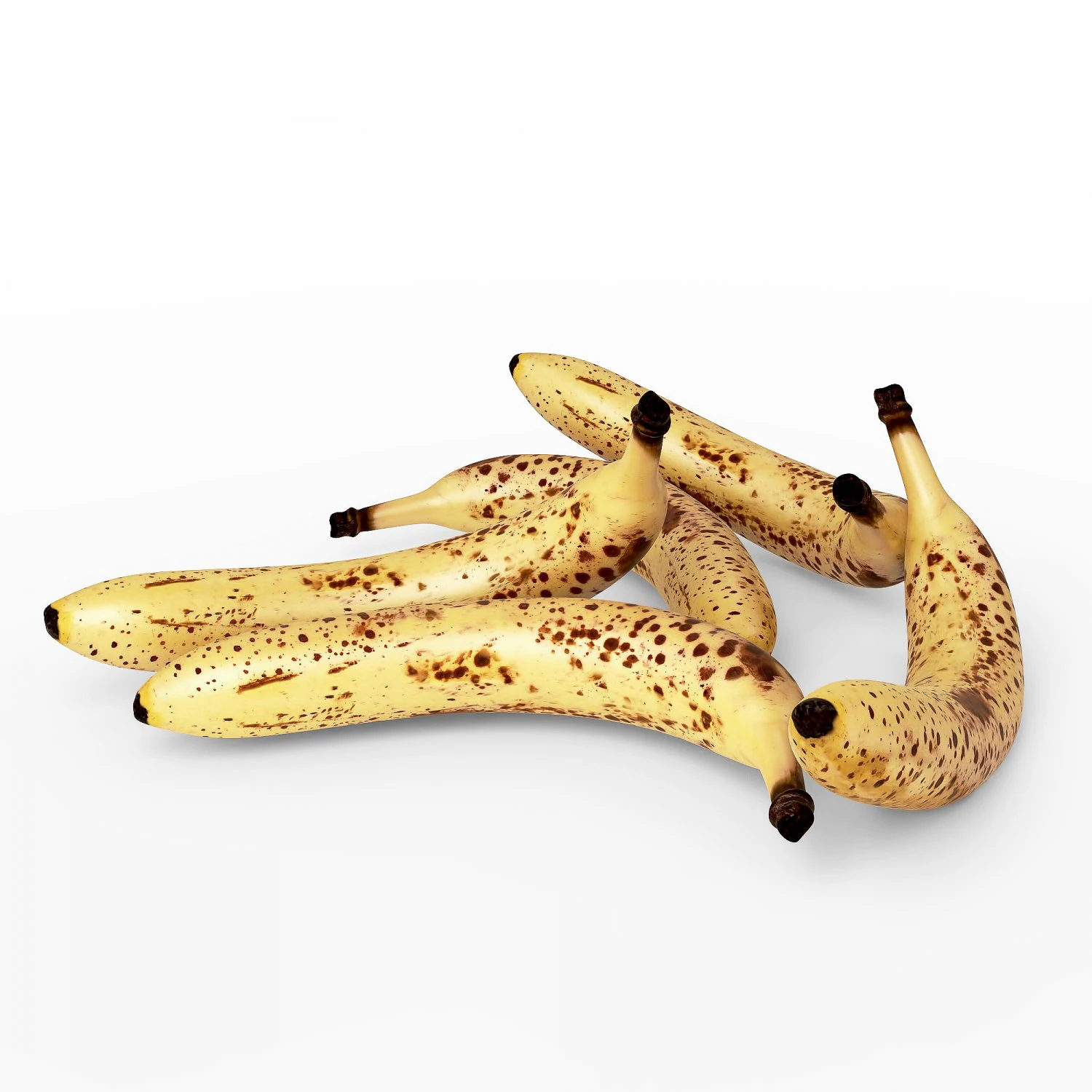 3d realistic old banana model 3D Model .c4d .max .obj .3ds .fbx .stl .blend
