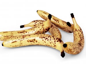 3d realistic old banana model 3D Model