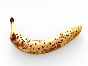 3d realistic old banana model 3D Model