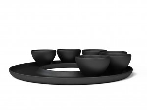 modern table decoration - tray 3D Model