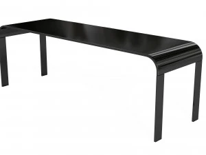 3d modern dining table model 3D Model