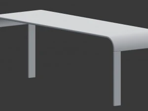 3d modern dining table model 3D Model