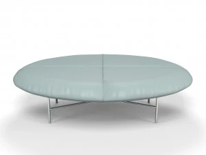 skórzany podnóżek Model 3D