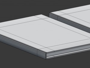 3d notebook - set of 3 Model 3D