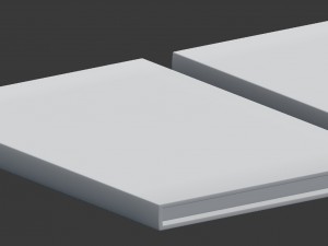 3d notebook - set of 3 Model 3D