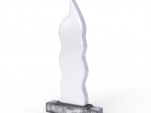 modern statue decoration 3d 3D Model
