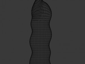 modern statue decoration 3d Model 3D