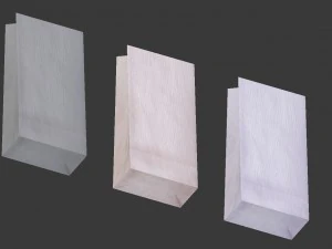 3d candy bag pastel colored - simple paper bag 3D Model