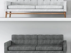 modern sofa collection 3D Model