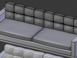 modern sofa collection 3D 模型