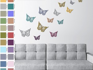 butterfly wall decoration - wall art 3D Model