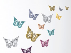 butterfly wall decoration - wall art Model 3D