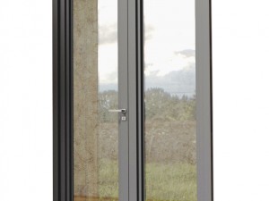 3d modern metal glass double door 3Dモデル