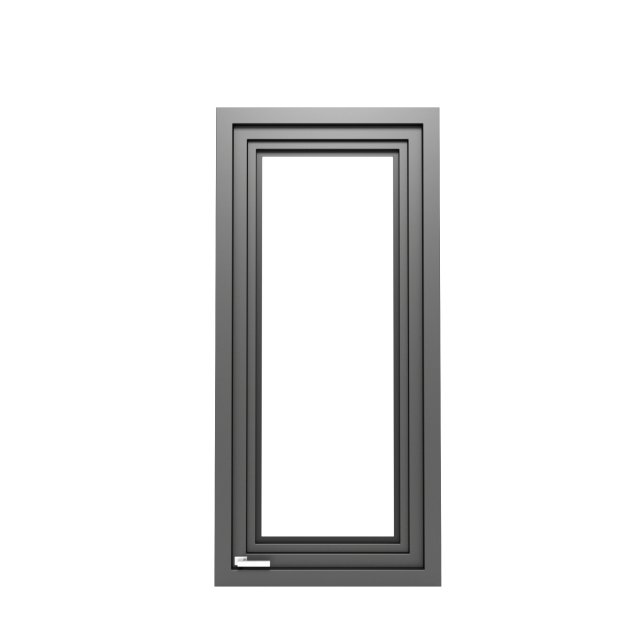 modern metal glass panel window 3D 模型 .c4d .max .obj .3ds .fbx .stl .blend