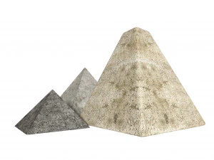 miniature pyramid decoration 3D Model
