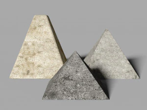 miniature pyramid decoration 3D Model