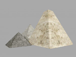 miniature pyramid decoration 3D Model