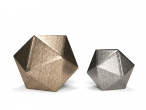 geometric decor set - icosphere 3D Model