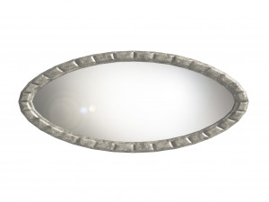 large oval wall mirror 3d 3D मॉडल