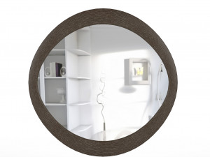 3d round mirror 3D मॉडल