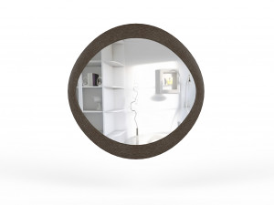 3d round mirror 3D 模型