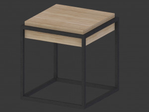 modern nightstand 3d Modèle 3D