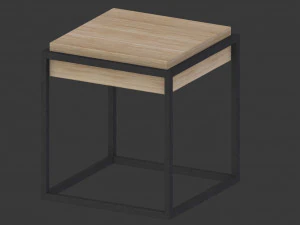 modern nightstand 3d 3D Model