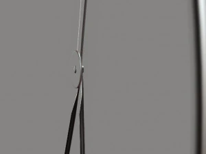 3d concrete wall clock 3D Model