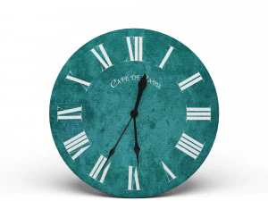 現代の壁時計 3D 3Dモデル