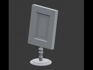 3d vintage picture frame Modelo 3D