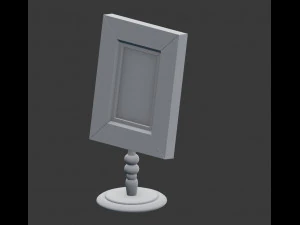 3d vintage picture frame 3D Model