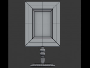 3d vintage picture frame Modelo 3D