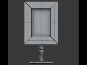 3d vintage picture frame 3D Model