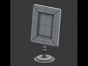 3d vintage picture frame Modelo 3D