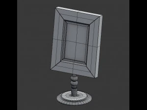 3d vintage picture frame 3D Model