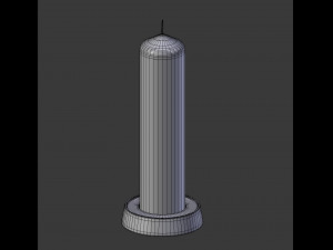 3d candle holder 3D Model