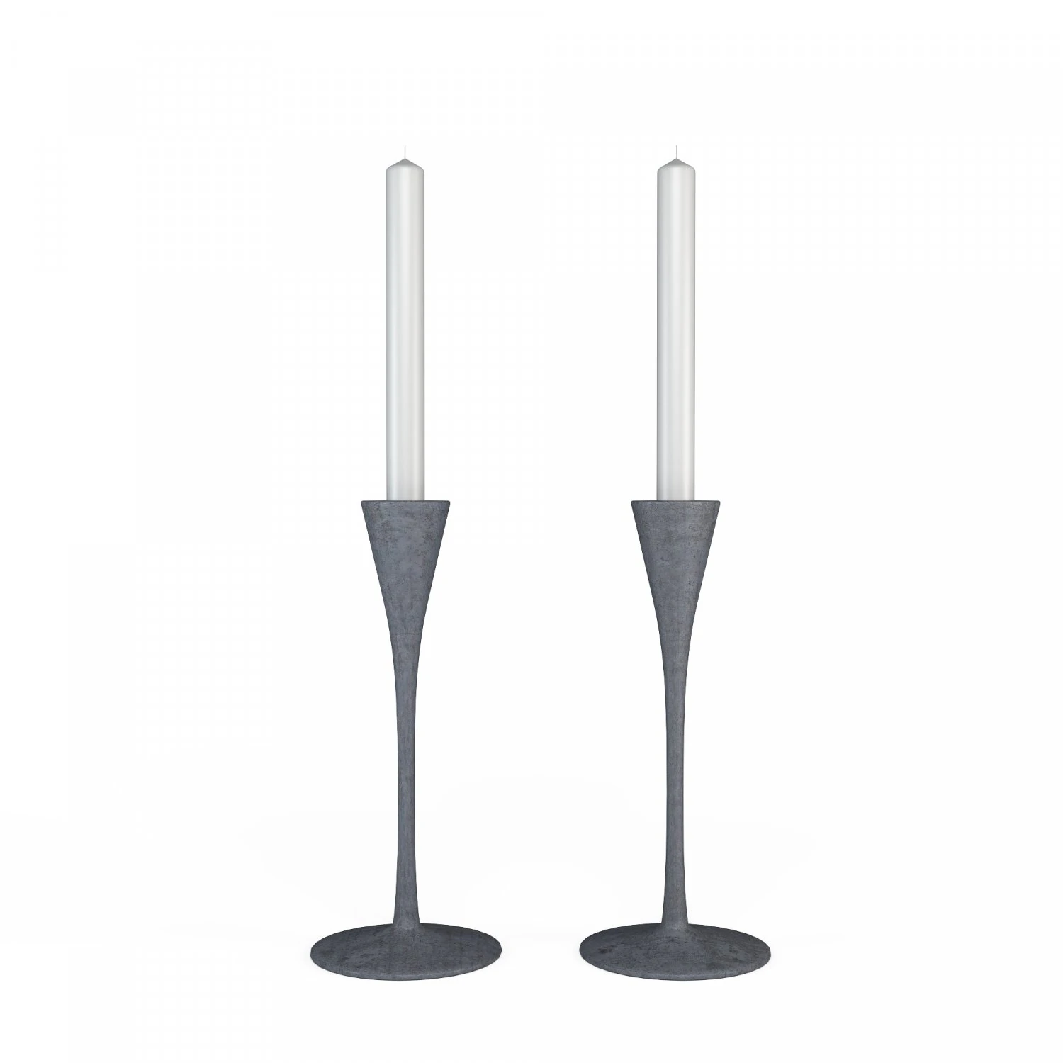 candle holder set 3d 3D Model .c4d .max .obj .3ds .fbx .stl .blend 