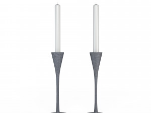 candle holder set 3d 3Dモデル