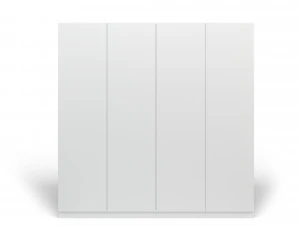 armadio bianco a quattro ante Modello 3D