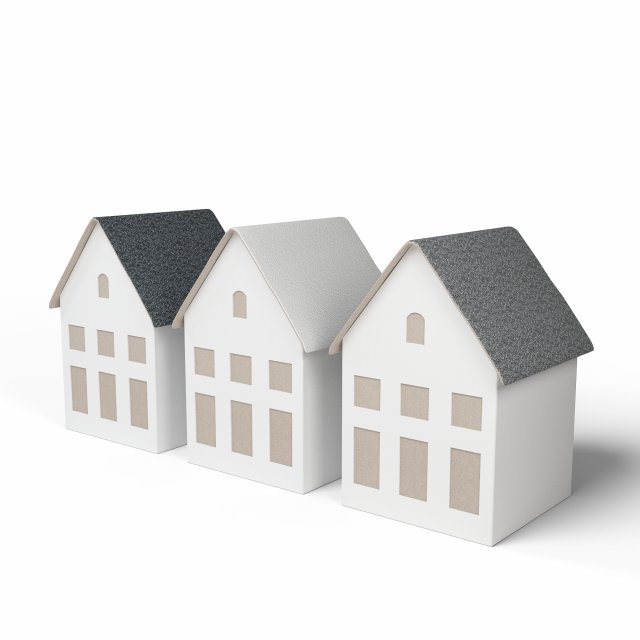 3d miniature house decoration model 3D Model .c4d .max .obj .3ds .fbx .stl .blend 