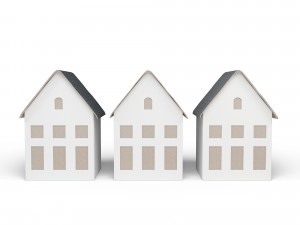 3d miniature house decoration model 3D Model