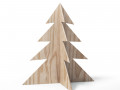 Plywood Christmas Tree Decoration  3D Model