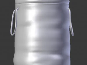 laundry bag - pink 3D Model