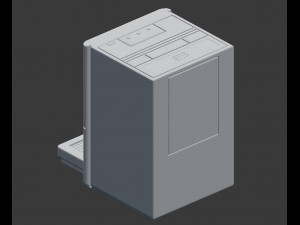 modern coffee machine Modelo 3D